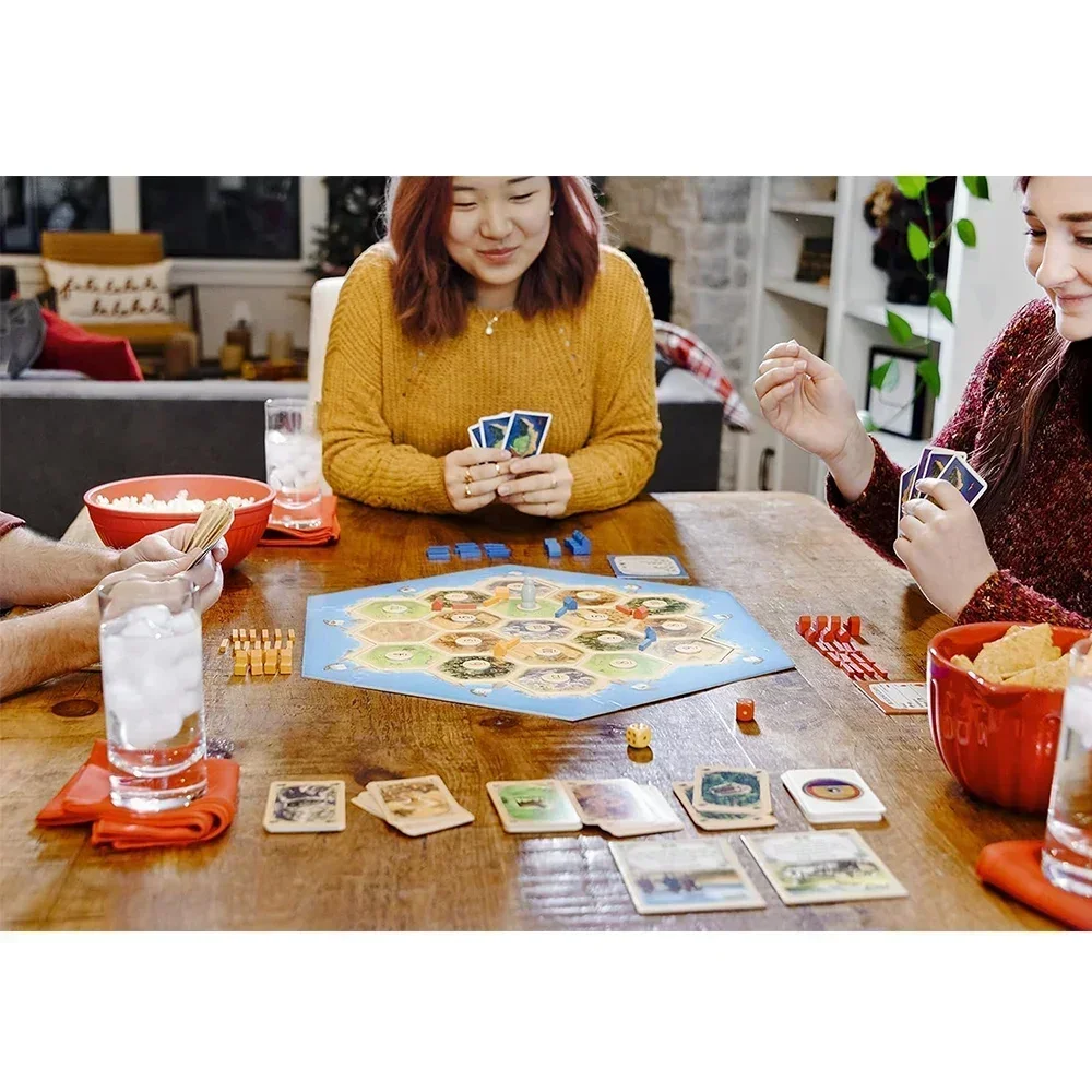 Catan Board Game Puzzle Leisur - đánh giá và giá Board Game Catan