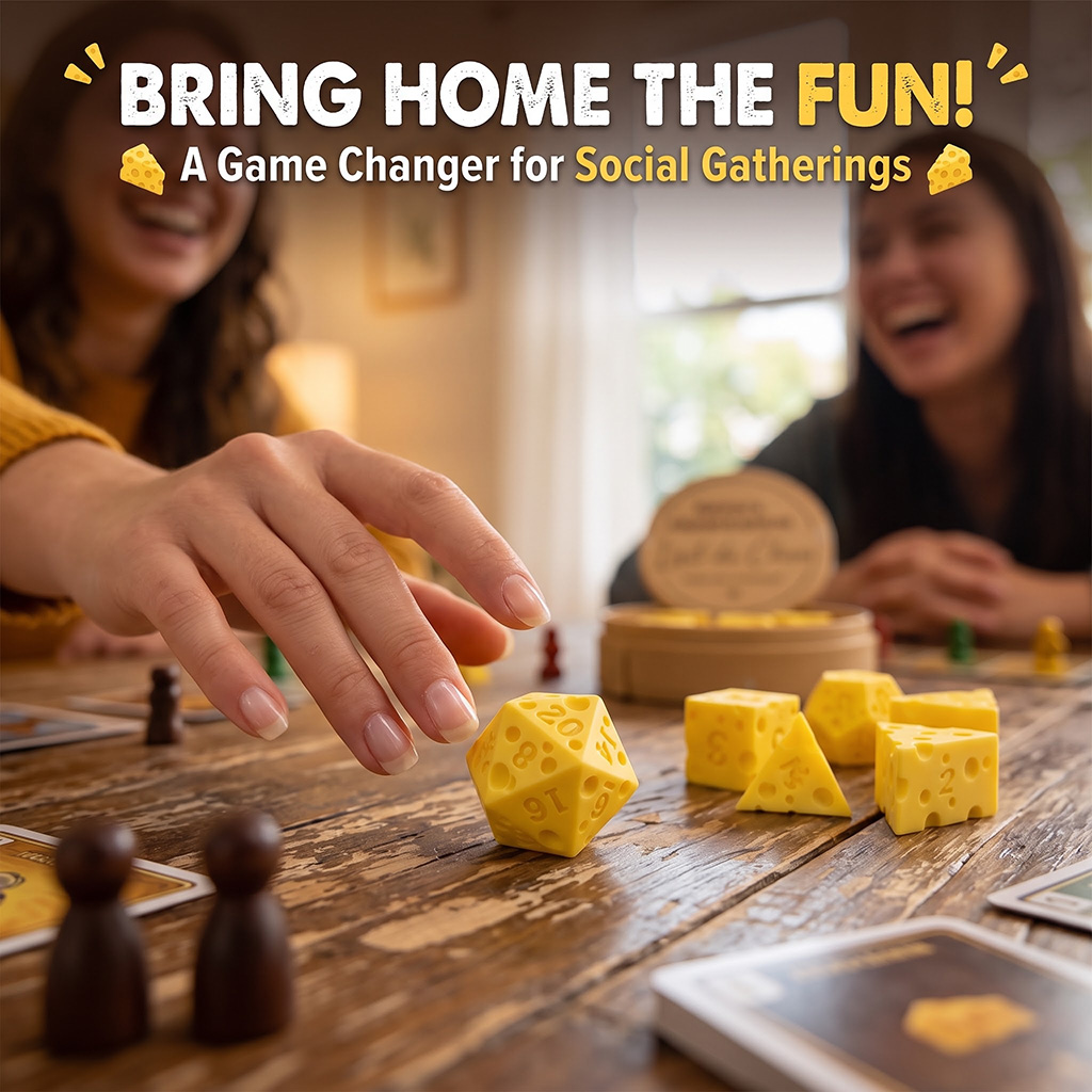 Creative Irregular Cheese Shap - đánh giá và giá Board Game Live