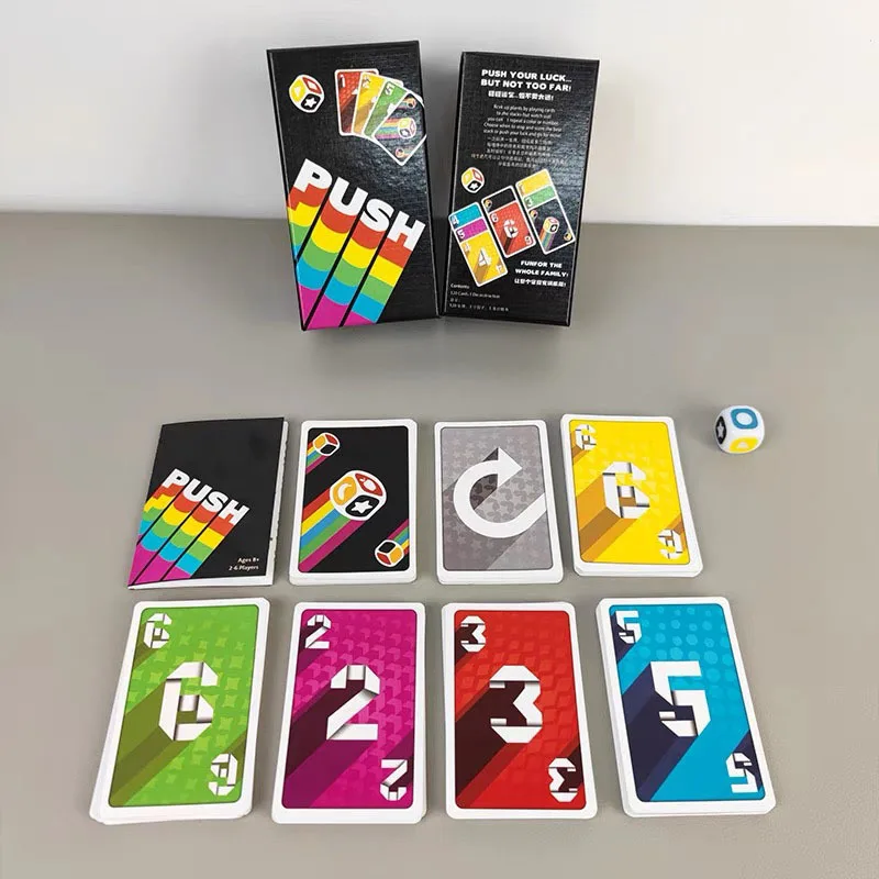 Push Card Game Adults and Teen - đánh giá và giá Strategy Board Game