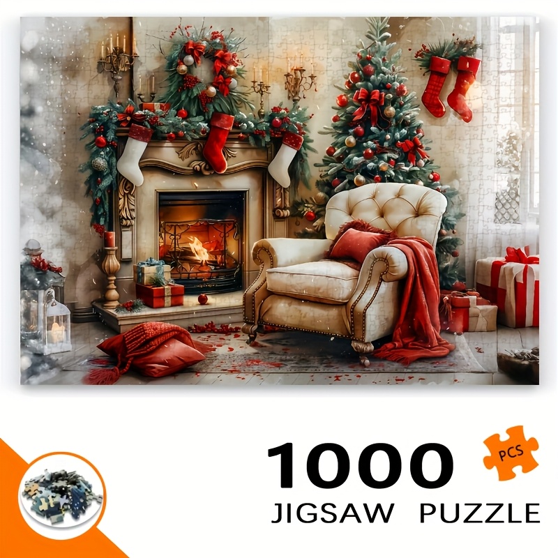Festive Christmas Jigsaw Puzzl - đánh giá và giá Board Game Live