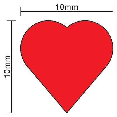 100Pcs 10mm*5mm Red Heart Shap - đánh giá và giá Board Game Catan